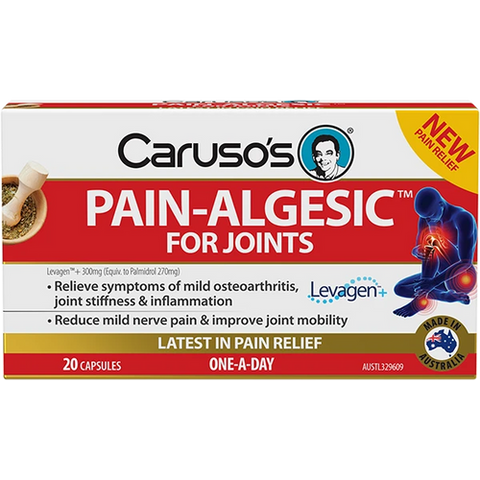 Caruso's Pain-Algesic For Joints 20 Capsules