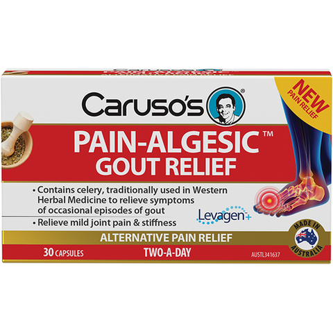 Caruso's Pain-Algesic Gout Relief 30 Capsules
