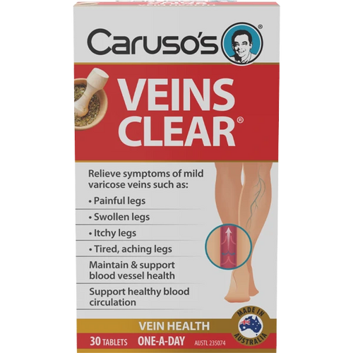 Caruso's Veins Clear 30 Tablets