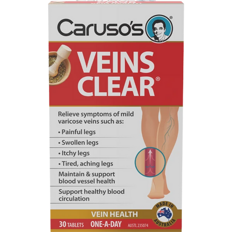 Caruso's Veins Clear 30 Tablets