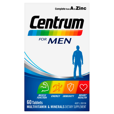 Centrum For Men 60 Tablets