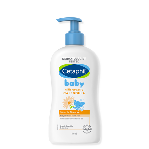 Cetaphil Baby Calendula Wash Shampoo 400ml