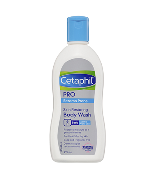 Cetaphil Pro Eczema Prone Skin Restoring Body Wash 295ml