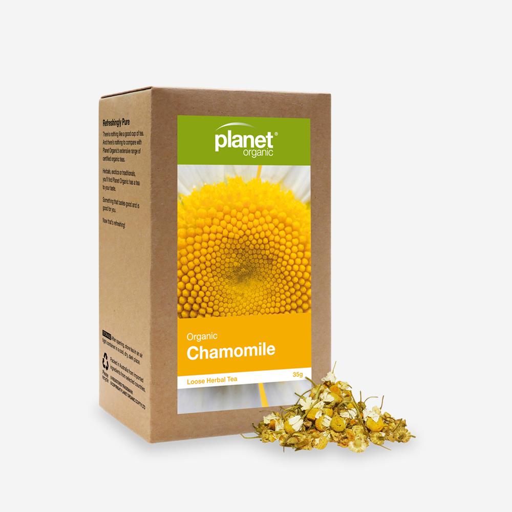 PLANET ORGANIC Herbal Loose Leaf Tea Organic Chamomile 35g