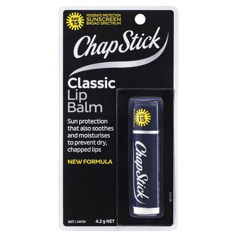 Chapstick Classic Lip Balm SPF15 4.2g