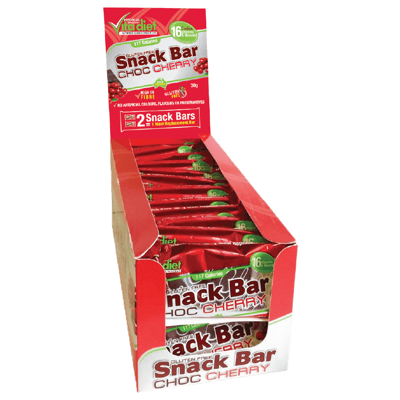 VITA DIET Choc Cherry Snack Bar 24 Pack