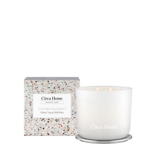 Circa Home Kitchen Alchemy White Tea & Wild Mint Classic Soy Candle 260g