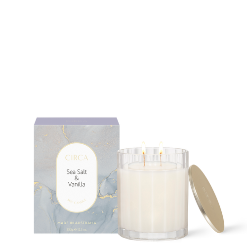 Circa Home Sea Salt & Vanilla Soy Candle 350g