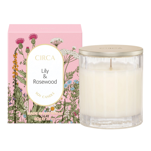 Circa Home Lily & Rosewood Soy Candle 60g Limited Edition