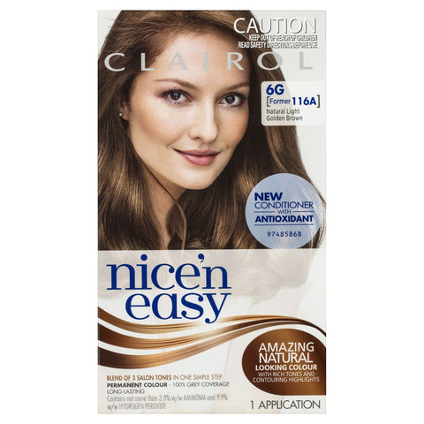 Clairol Nice 'N Easy 6g Natural Lightgolden Brown