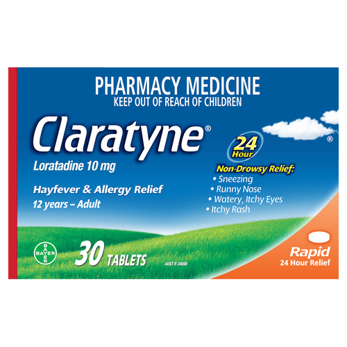 Claratyne 10mg 30 Tablets