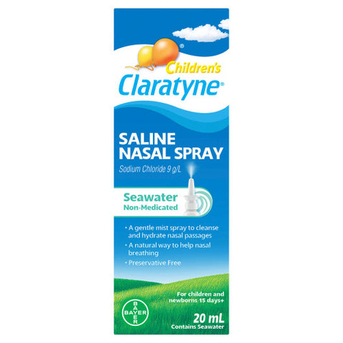 Claratyne Children's Saline Nasal Spray 20ml