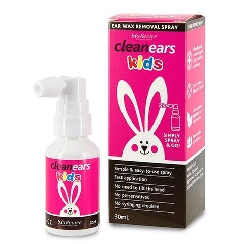 Clean Ears Baby Clean Ears Kids Wax Remover Spray 30ml – OzChemist Australia