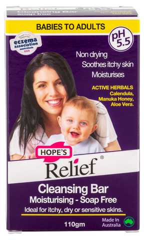 Hopes Relief Soap Free Cleansing Bar 110g
