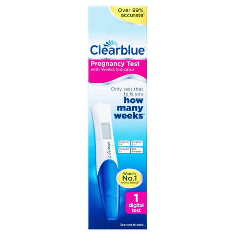 Clearblue Pregnancy Test With Weeks Indicator Kit Of 1 Digital Test