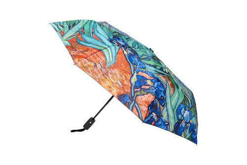 Clifton Women's Folding 100cm Auto Open Umbrella Iris
