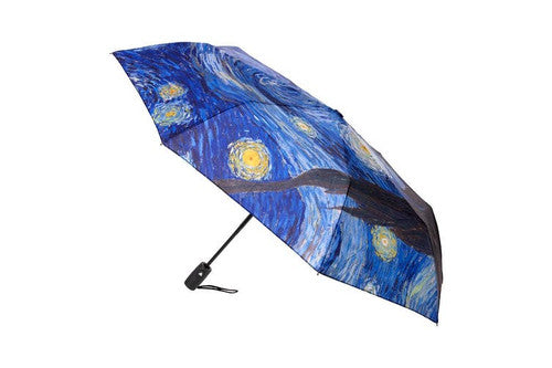 Clifton Women's Folding 100cm Auto Open Umbrella Starry Night