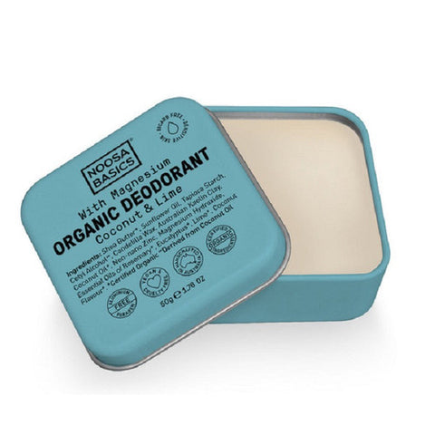 Noosa Basics Deodorant Tin Coconut and Lime 50g