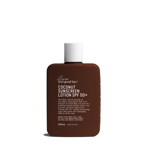 We Are Feel Good Inc. Coconut Sunscreen SPF 50+ 200ml
