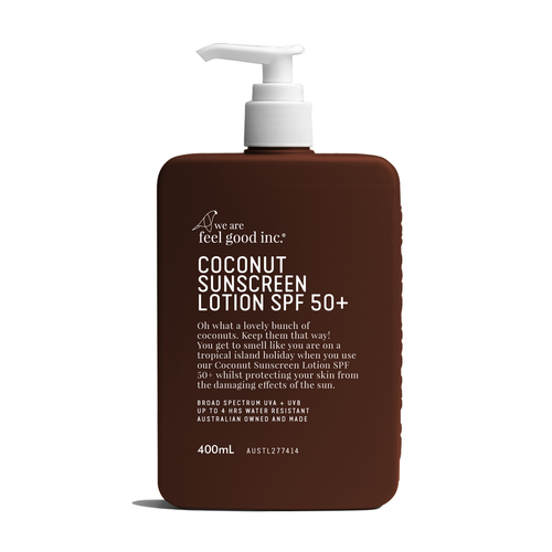 We Are Feel Good Inc. Coconut Sunscreen SPF 50+ 400ml
