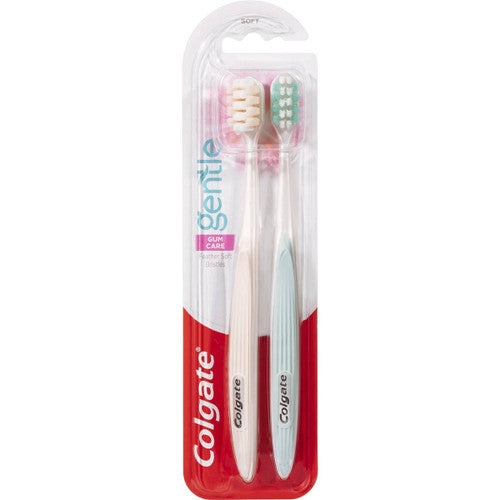 Colgate Gentle Gum Care Toothbrush 2 Pack