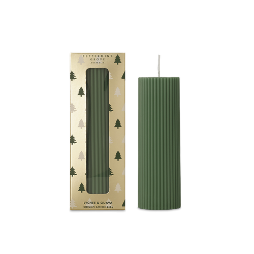 Lychee & Guava Column Candle