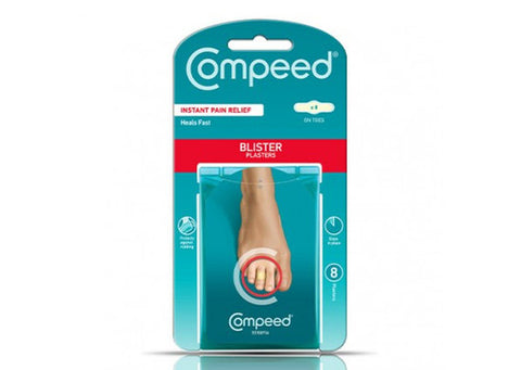 Compeed Blister Plasters For Toes 8 Pack