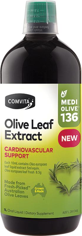 Comvita Olive Leaf Extract Cardio Supp 1 Litre