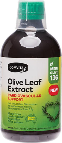 Comvita Olive Leaf Extract Cardiovascular Support 500mL