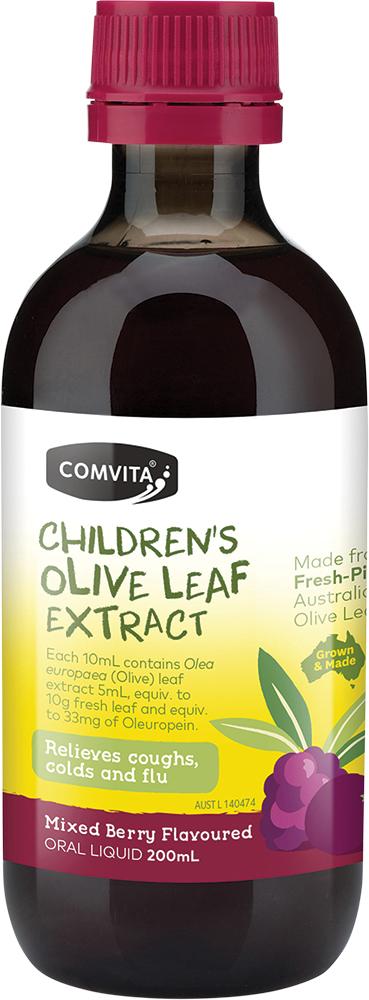 Comvita Olive Leaf Extra Childrens Berry 200mL