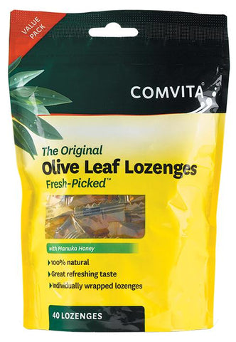 Comvita Original Olive Leaf Lozengers 40 Pack