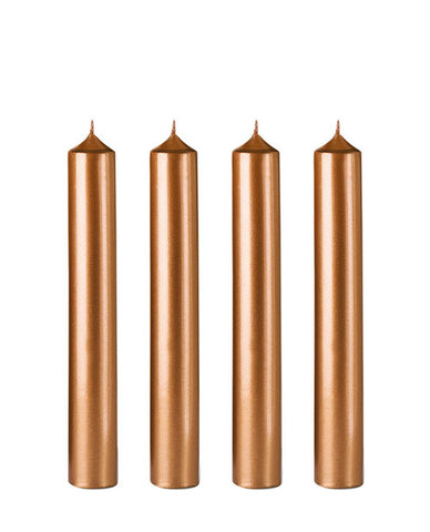 Domaine Lumiere Dinner Candle 7 Hrs Copper Single