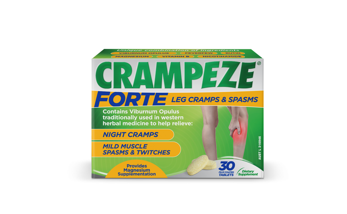Crampeze Forte Leg Cramps & Spasms 30 Capsules