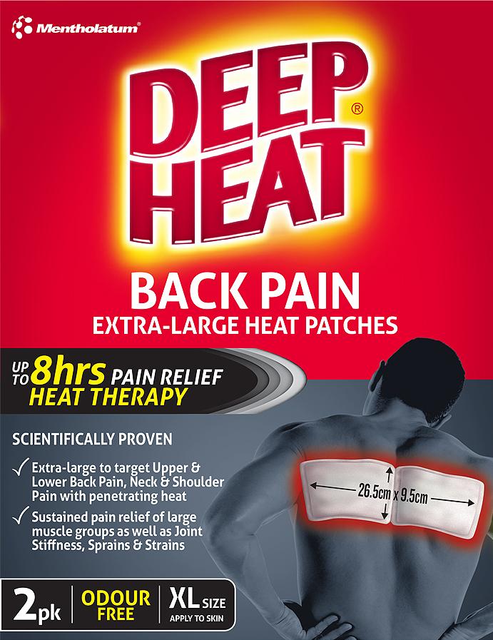 Deep Heat Patches XL 2 Pack