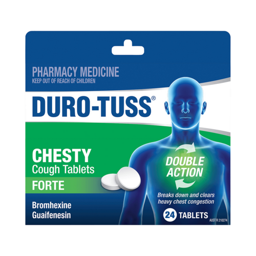 DURO-TUSS Chesty Cough Forte 24 Tablets