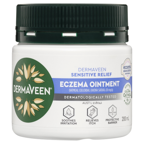 DermaVeen Sensitive Relief Eczema Ointment 200ml