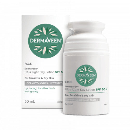 DermaVeen Ultra Light Day Lotion SPF50+ 50ml