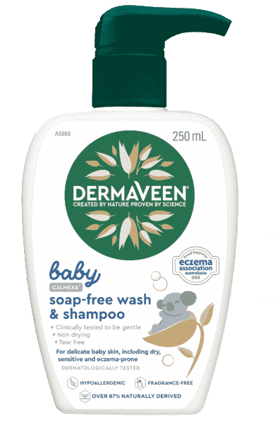 Dermaveen Calmexa Baby Soap Free Hair & Body Wash