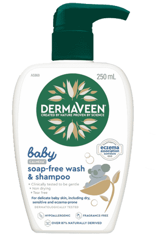 Dermaveen Calmexa Baby Soap Free Hair & Body Wash
