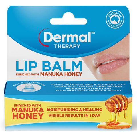 Dermal Therapy Lip Balm Manuka Honey 10g