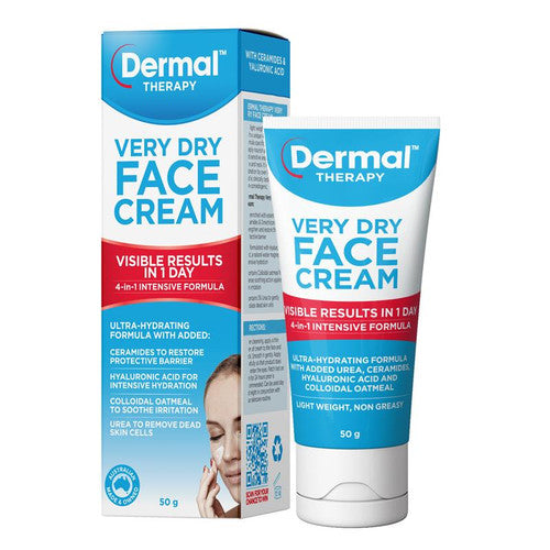 Dermal Therapy Very Dry Face Cream 50g