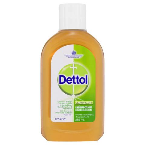 Dettol Classic Antibacterial Disinfectant Liquid Solution 250mL