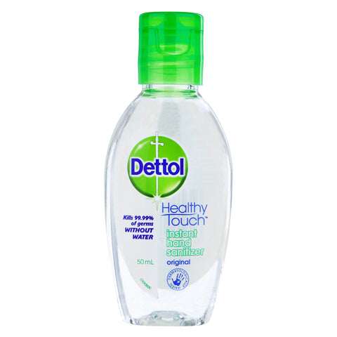 Dettol Healthy Touch Liquid Antibacterial Instant Hand Sanitiser 50mL