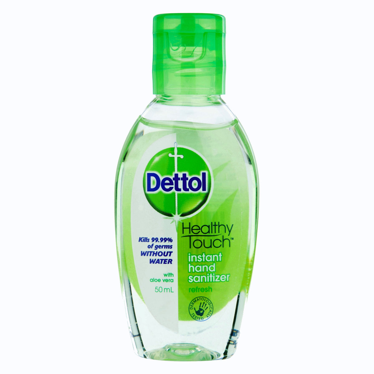 Dettol Healthy Touch Liquid Antibacterial Instant Hand Sanitiser Refresh 50mL