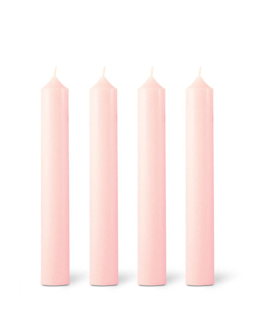 Domaine Lumiere Dinner Candle 7 Hrs Pink Single
