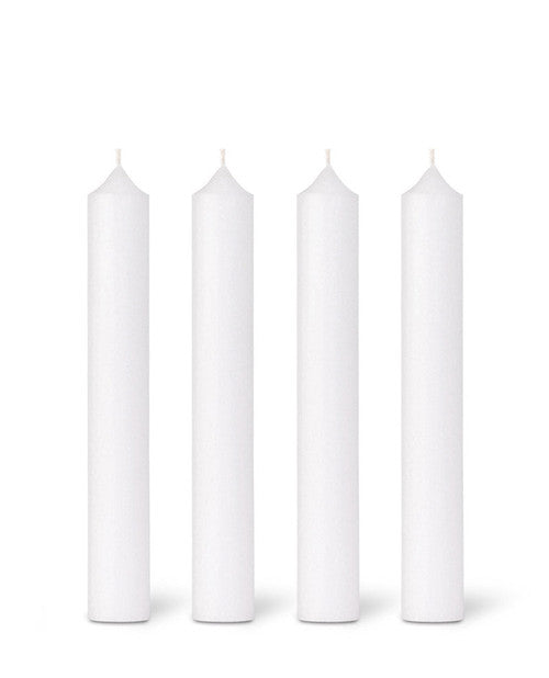 Domaine Lumiere Dinner Candle 7 Hrs White