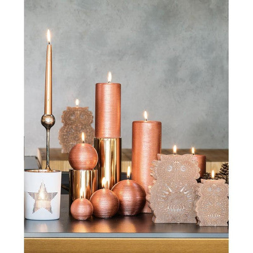 Domaine Lumiere Copper Pillar Candle