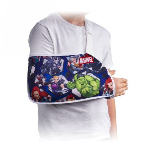 DonJoy Marvel Kids Arm Sling Youth (XS): Up to 28cm arm length