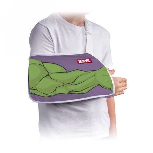 DonJoy Marvel Kids Arm Sling Hulk Youth (XS): Up to 28cm arm length
