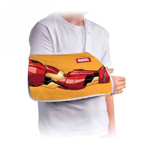 DonJoy Marvel Kids Arm Sling Paediatric (XXS): Up to 23cm arm length
